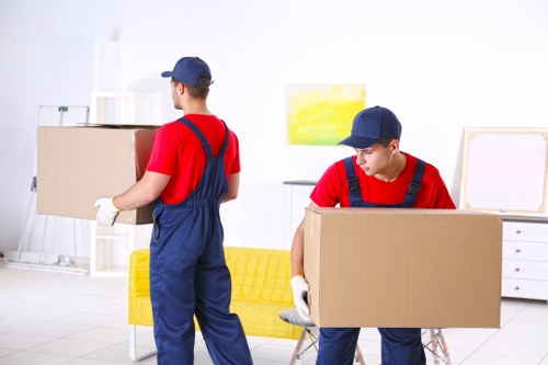 Local home moving team handling a residential move in Ruislip