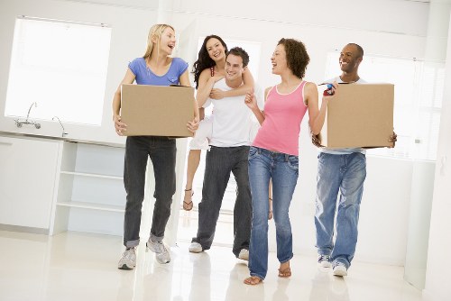 Local office removals planning in Ruislip with commercial moving equipment
