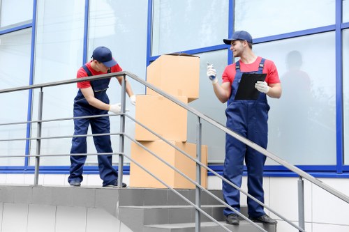 Local house removal team planning a move in Ruislip