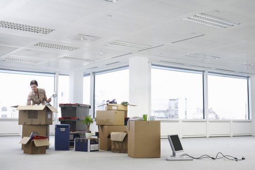 Local team collecting bulky furniture from a property
