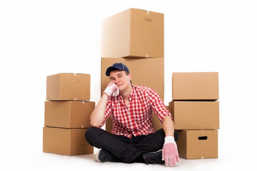 Family preparing for a smooth house move in Ruislip